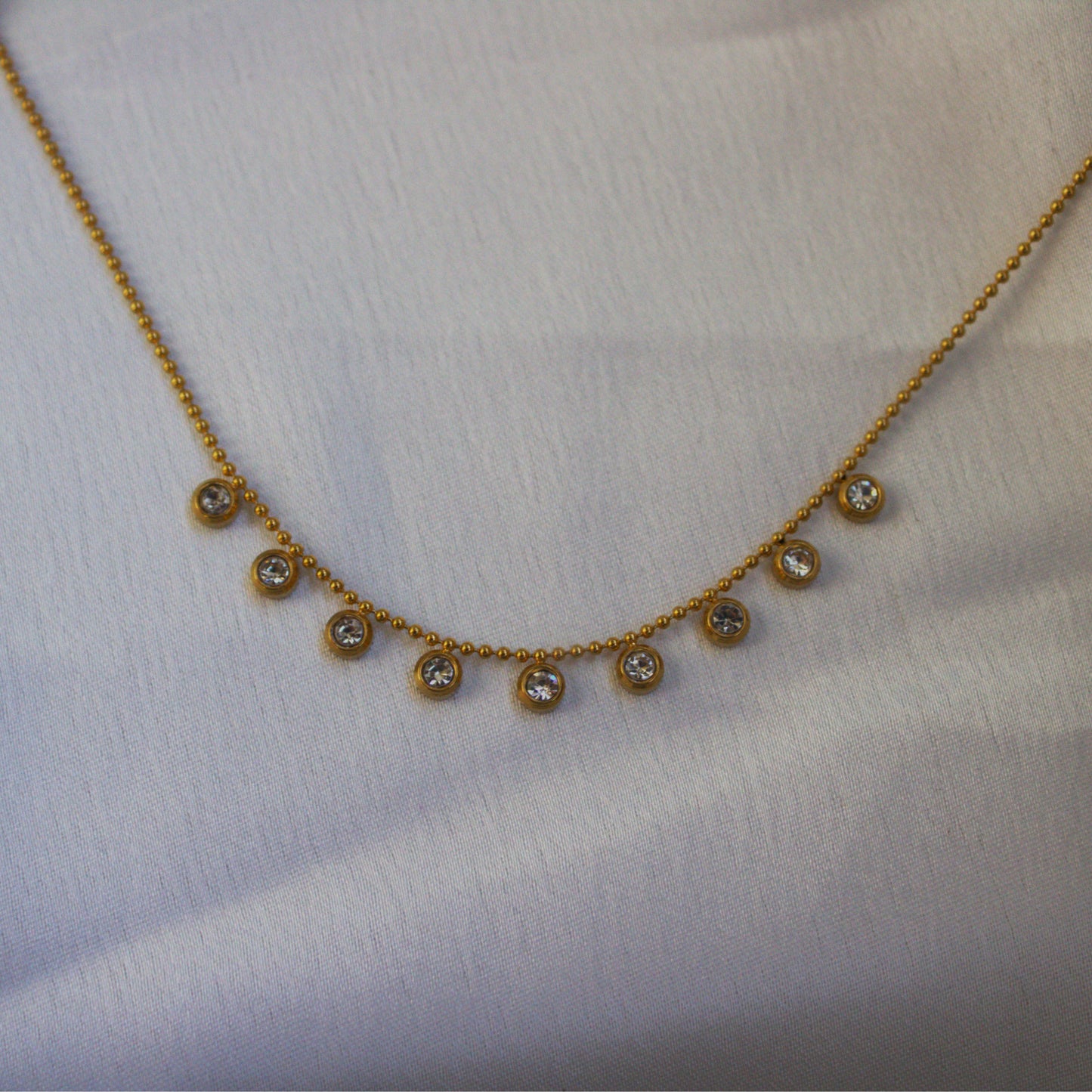 Like A Diamond 18kt Gold Plated Chain Bracelet
