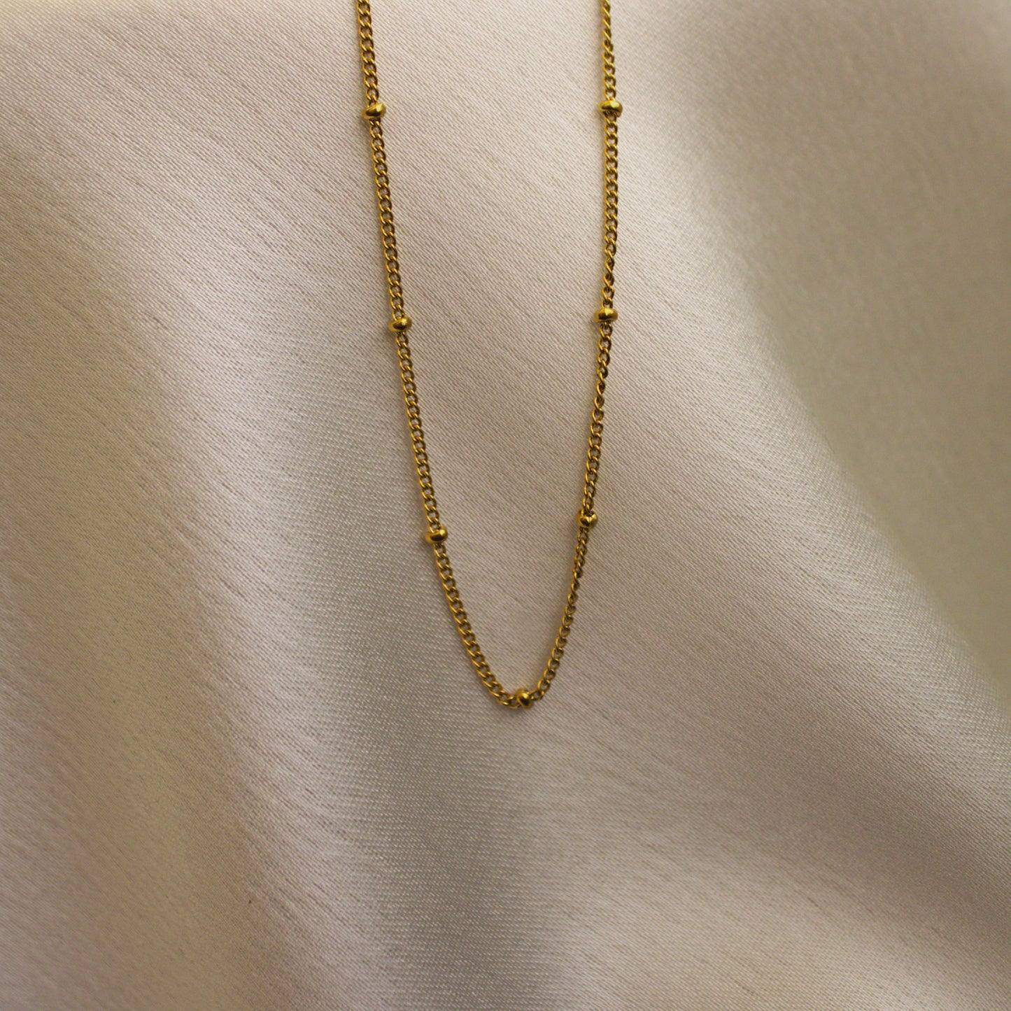 Minimal Everyday 18kt Gold Plated Necklace