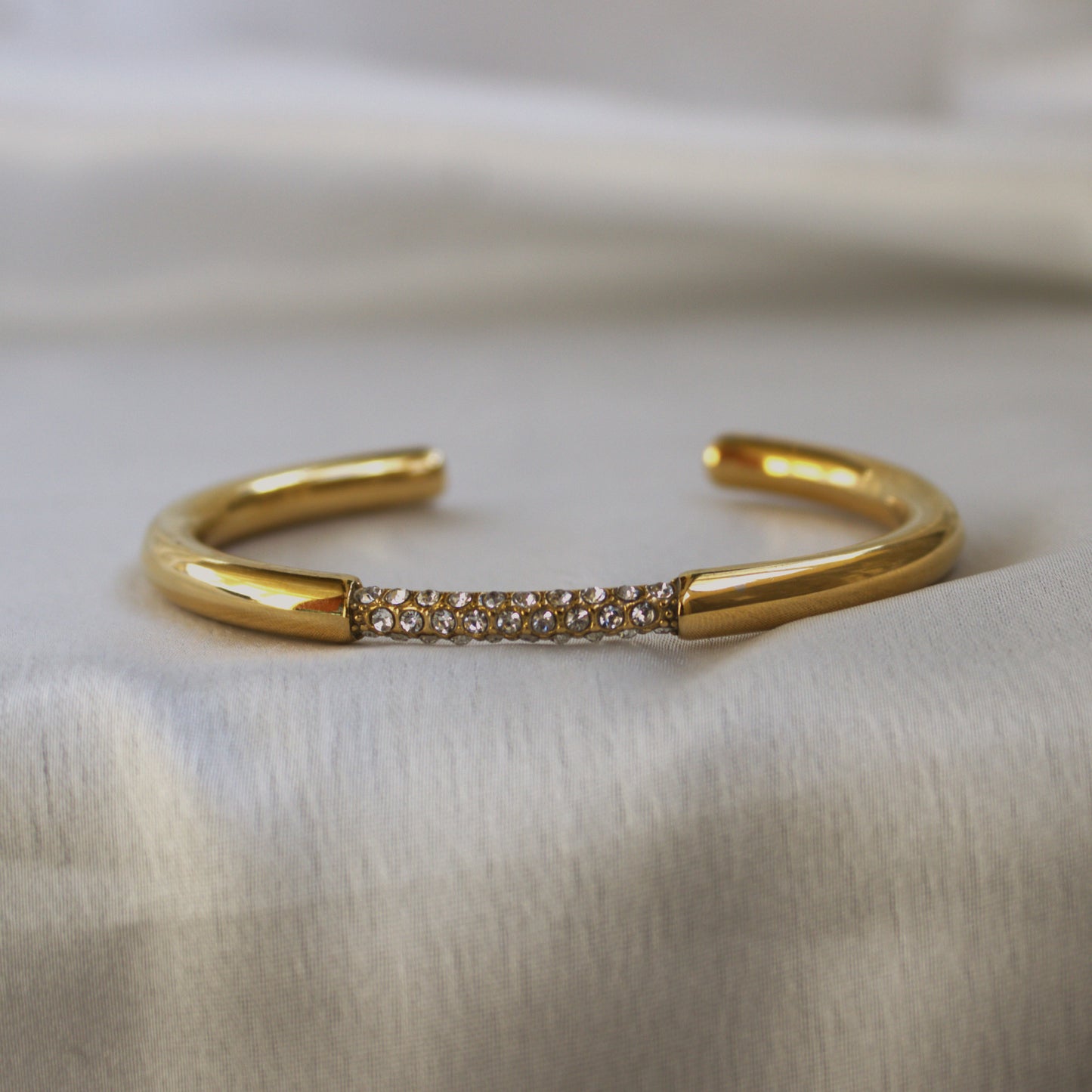 Stellar Charm 18kt Luxury Cuff Bracelet