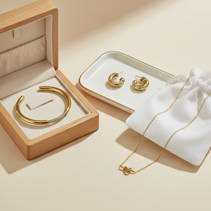 Festival of Lights Luxe Set – Statement Gold Gift Box