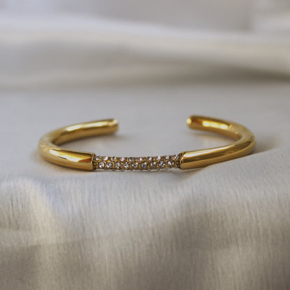 Stellar Charm 18kt Luxury Cuff Bracelet